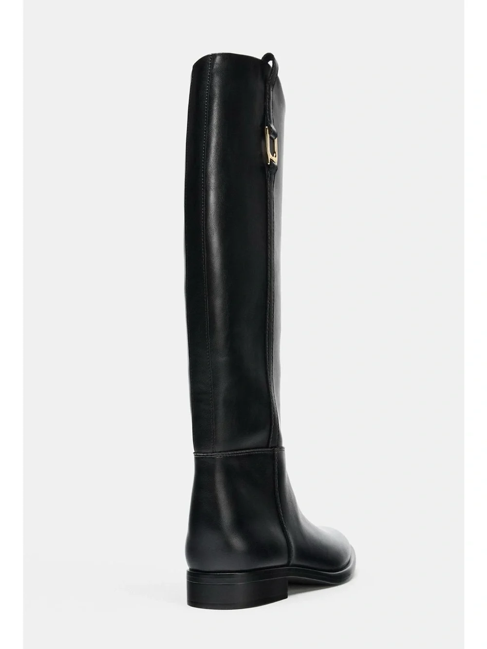 ZARA EQUESTRIAN FLAT BOOTS